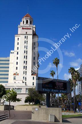 Breakers Hotel at Long Beach Convention and Entertainment Center at Long Beach, California, USA.