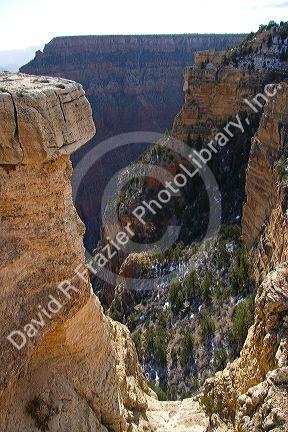 South Rim view of the Grand Canyon, Arizona, USA.