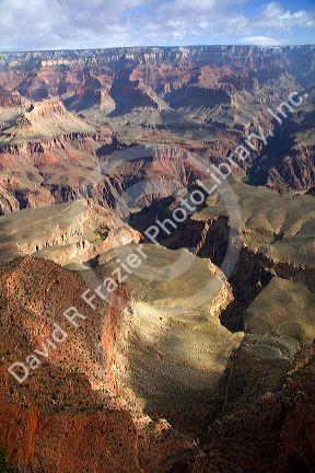 South Rim view of the Grand Canyon, Arizona, USA.
