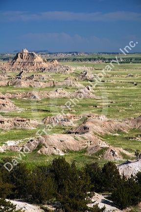 Badlands National Park in southwest South Dakota, USA.