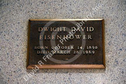 The Place of Meditation is the final resting place of Dwight D. Eisenhower located at the Eisenhower Presidential Center in Abilene, Kansas, USA.