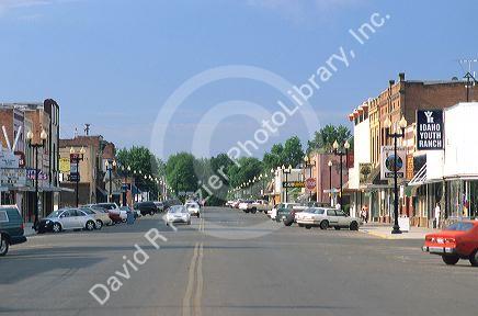 Downtown Payette, Idaho.