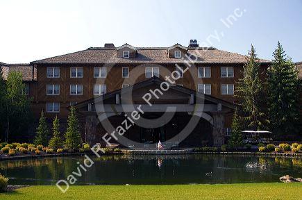 The Sun Valley Lodge located in Sun Valley, Idaho, USA.