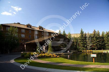 The Sun Valley Lodge located in Sun Valley, Idaho, USA.