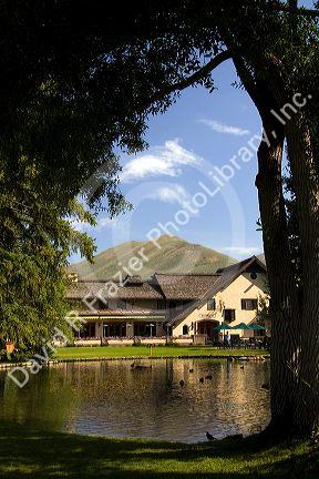 The Sun Valley Inn located in Sun Valley, Idaho, USA.