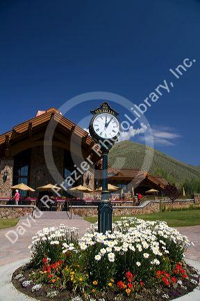 Trail Creek Golf Course and club house located at the Sun Valley Resort, Idaho, USA.