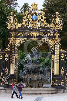 Place Stanislas in Nancy, Lorraine, France.