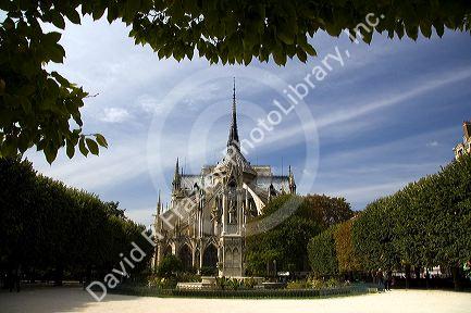 Notre Dame de Paris in Paris, France.