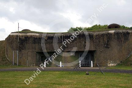 Maginot Line in Alsace, northeast France.