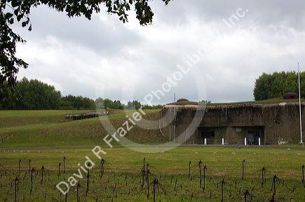 Maginot Line in Alsace, northeast France.