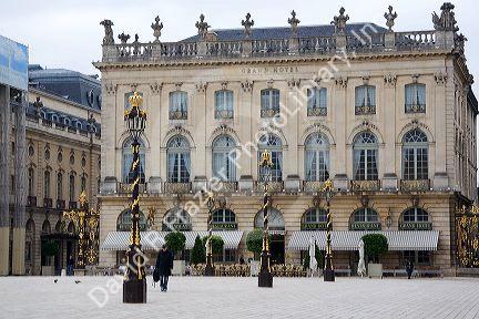 Grand Hotel at Place Stanislas in Nancy, Lorraine, France.