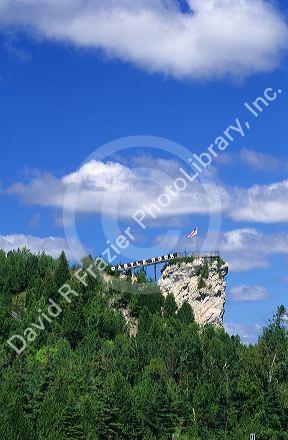 Castlerock at St. Ignace, Michigan.