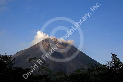 Arenal Volcano near La Fortuna, San Carlos, Costa Rica.
