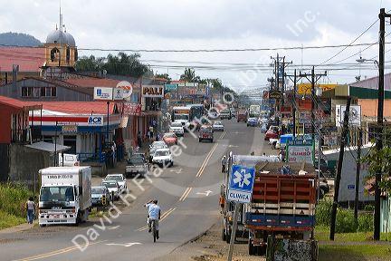 The village of Aguas Zarcas, Costa Rica.