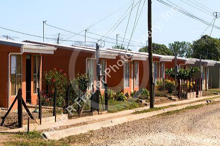 Low income housing near the town of Nicoya, Costa Rica.