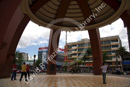 Parque Central in San Jose, Costa Rica.