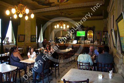 Cafe inside the National Theatre of Costa Rica is located in the central section of San Jose, Costa Rica.
