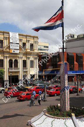 Parque Central in San Jose, Costa Rica.
