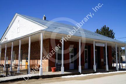 Boise County Courthouse building in Idaho City, Idaho, USA.