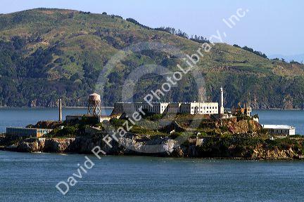 Alcatraz Island located in the San Francisco Bay offshore from San Francisco, California, USA.