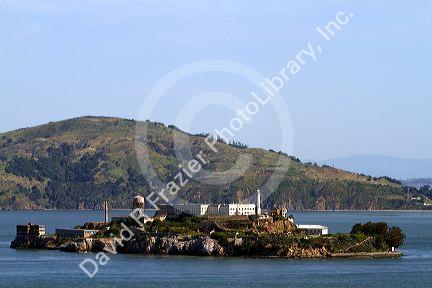 Alcatraz Island located in the San Francisco Bay offshore from San Francisco, California, USA.