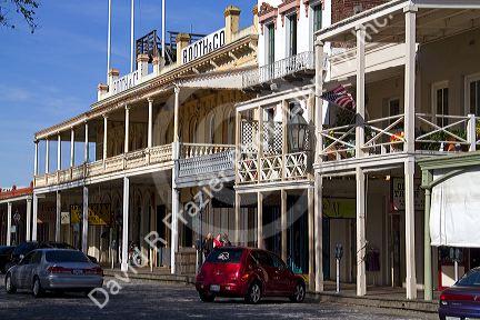Old Sacramento State Historic Park in Sacramento, Califorina, USA.