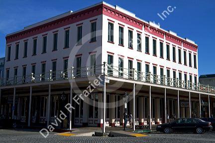 Old Sacramento State Historic Park in Sacramento, Califorina, USA.