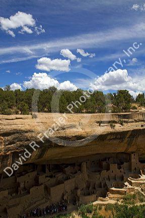 Mesa Verde National Park located in Montezuma County, Colorado, USA.