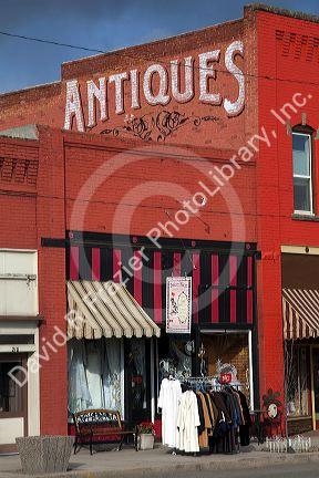 Antique store in downtown Emmett, Idaho.