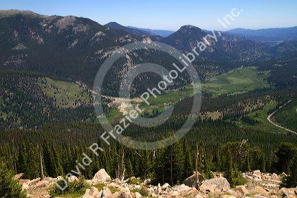 Rocky Mountain National Park in Colorado, USA.