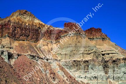 Cathedral Rock at the John Day Fossil Beds National Monument in Eastern Oregon, USA.