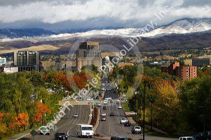 Autumn in Boise, Idaho, USA.