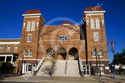 The 16th Street Baptist Church located in Birmingham, Alabama, USA.