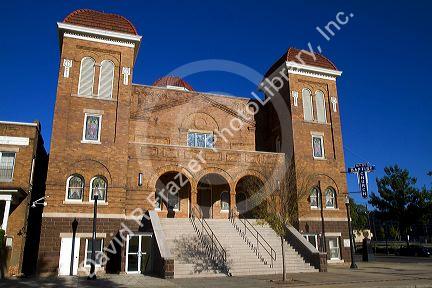 The 16th Street Baptist Church located in Birmingham, Alabama, USA.