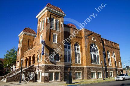 The 16th Street Baptist Church located in Birmingham, Alabama, USA.