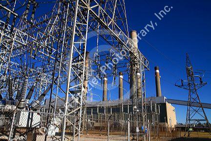 Colbert Fossil Plant generates coal-fired electricity and is located on the Tennessee Valley Authority Pickwick Reservoir on the Tennessee River in Alabama, USA.