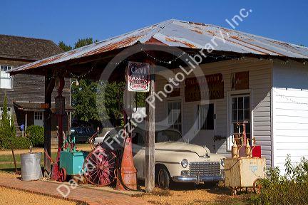 Small Town Mississippi is a feature of the Mississippi Agriculture and Forestry Museum located in Jackson, Mississippi, USA.