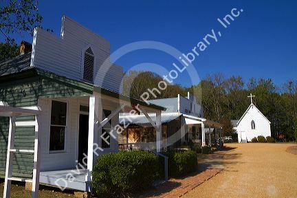 Small Town Mississippi is a feature of the Mississippi Agriculture and Forestry Museum located in Jackson, Mississippi, USA.