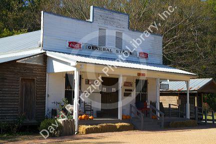 Small Town Mississippi is a feature of the Mississippi Agriculture and Forestry Museum located in Jackson, Mississippi, USA.