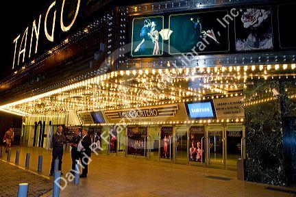 Tango Porteno is a theater for showing the dance of tango in Buenos Aires, Argentina.