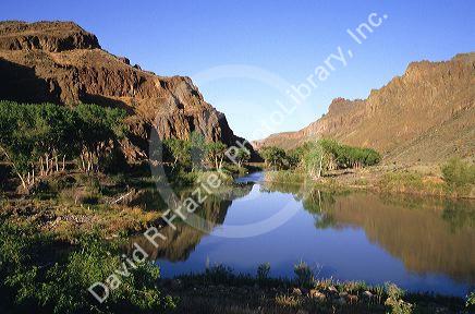 Owyhee River near Adrian, Oregon.