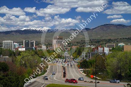 Cityscape of Boise, Idaho, USA.