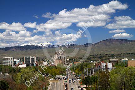 Cityscape of Boise, Idaho, USA.