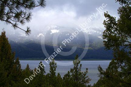 Lake Cascade located on the North Fork of the Payetter River in Valley County, Idaho, USA.
