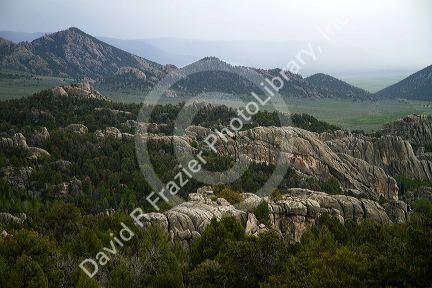 City of Rocks National Reserve and state park in Cassia County, Idaho, USA