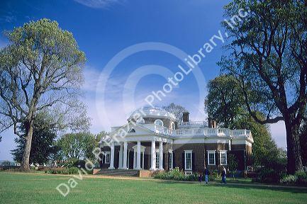 Monticello, the Thomas Jefferson estate in Virginia.
