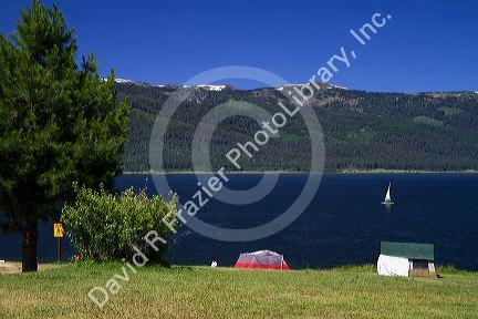 Summer at Lake Cascade located in Valley County, Idaho, USA.