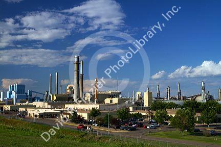 Great Plains Synfuels coal gasification plant near Beulah, North Dakota, USA.
