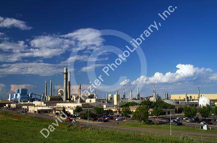 Great Plains Synfuels coal gasification plant near Beulah, North Dakota, USA.