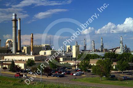 Great Plains Synfuels coal gasification plant near Beulah, North Dakota, USA.